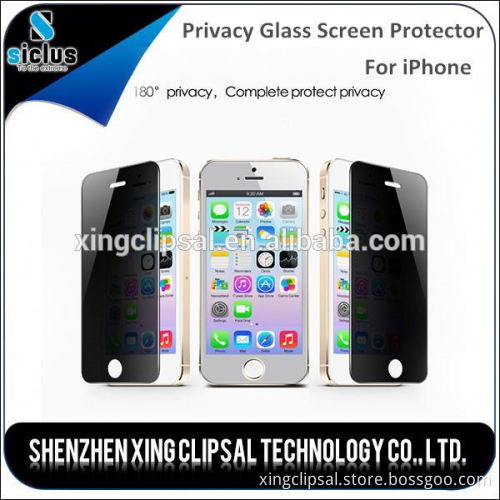 0.33M for iphone 6/5S privacy screen protector, for iphone 6 screen protector tempered glass